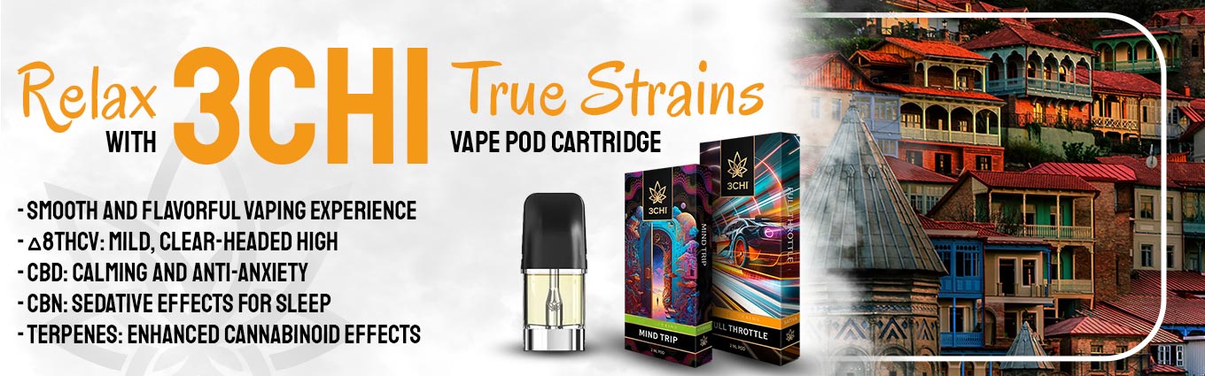 3Chi True Strains Vape Pod Cartridge